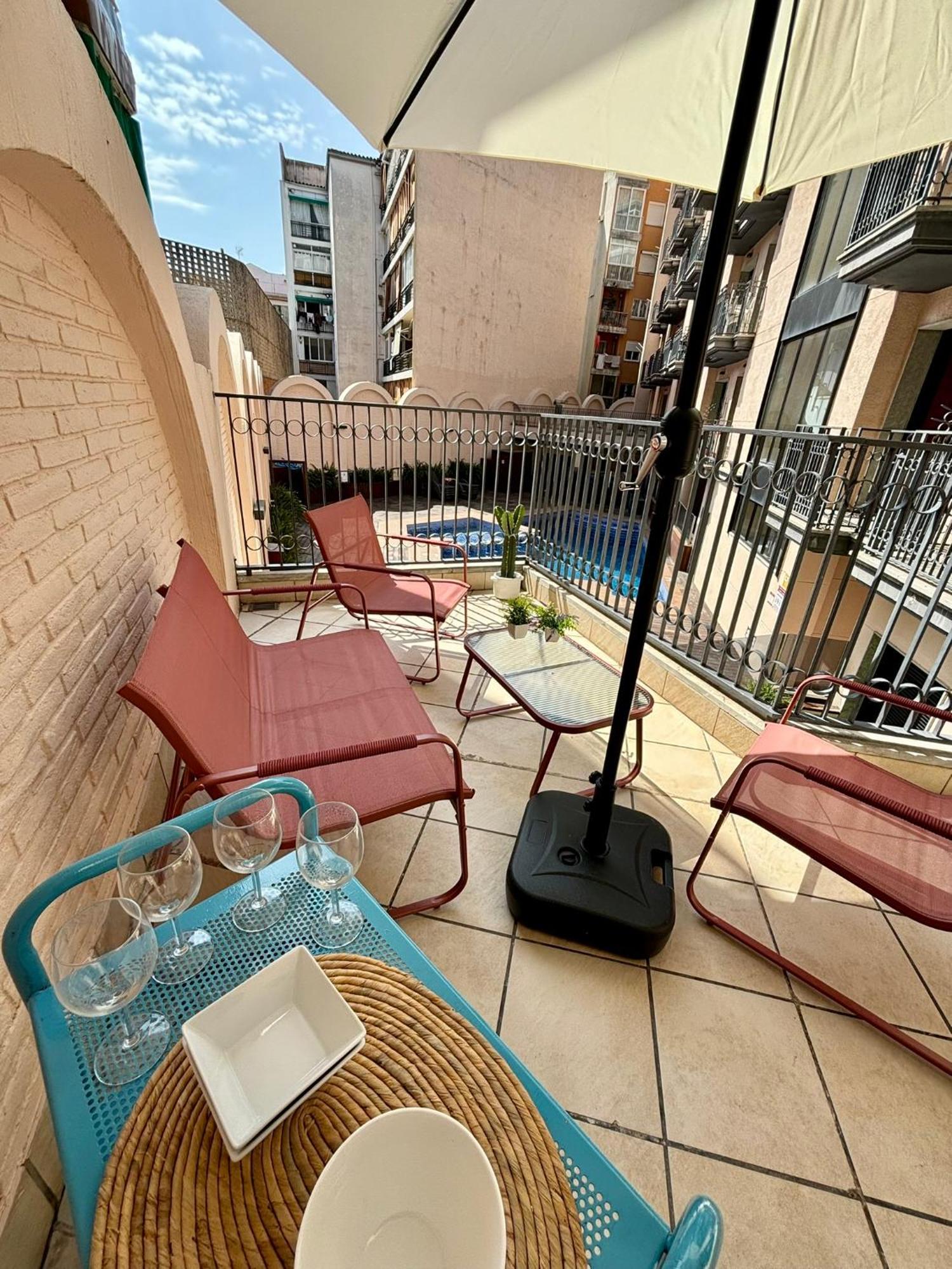 Casa Tita - Exclusivo Con Gran Terraza Y Vistas A La Piscina En Apartment